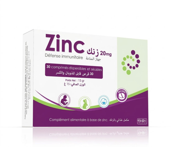ZINC SCI PHARMA 20Mg